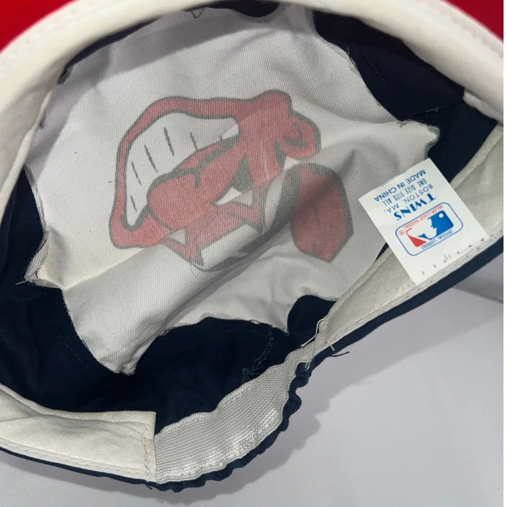 Vintage‎ Cleveland Indians Hat Chief Wahoo MLB Painter Cap Twins Enterprise NEW